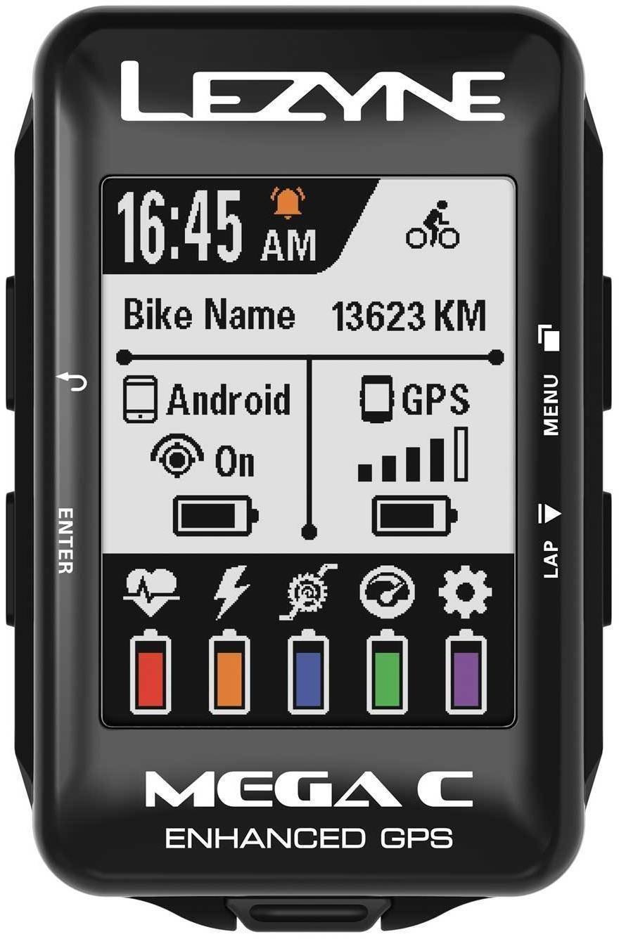 Elektronika rowerowa Lezyne Mega C GPS 1 USB-Micro USB Elektronika rowerowa