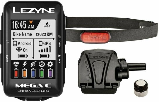 Ηλεκτρονικά Ποδηλασίας Lezyne Mega C GPS 1 Box - 1