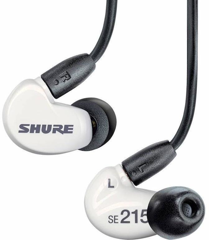 Слушалки за в ушите Shure SE215m Plus SPE-E White