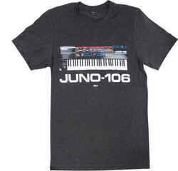 Roland JUNO-106 Crew T-Shirt Grey