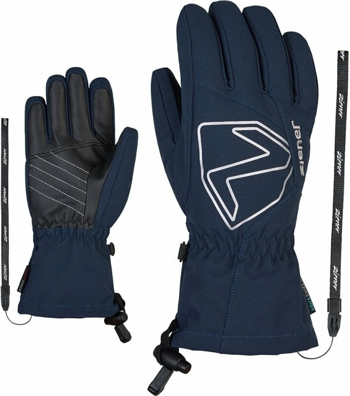 Ski Gloves Ziener Laril AS Dark Navy 6 Ski Gloves