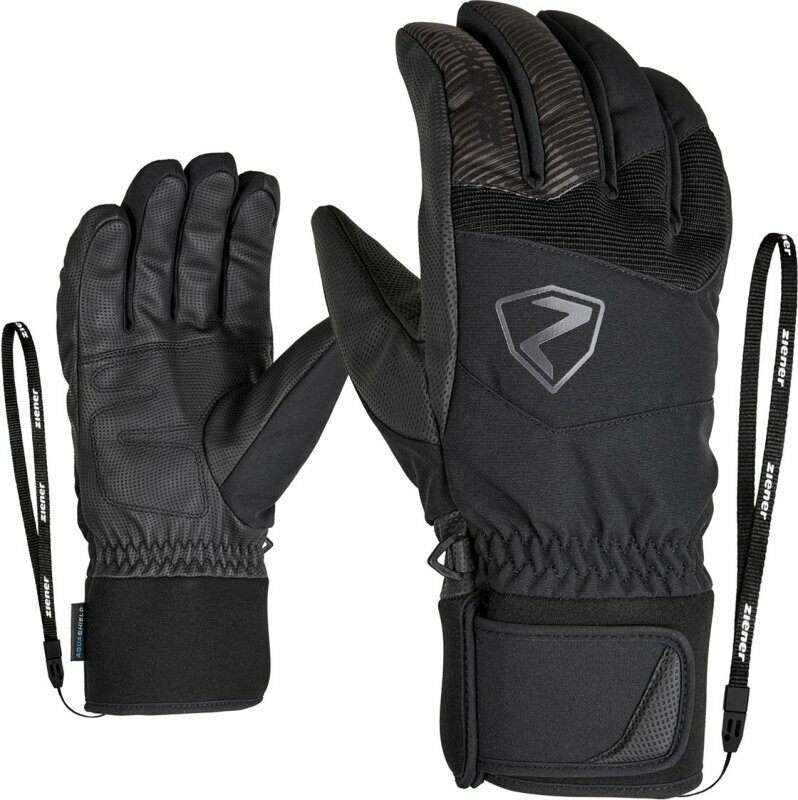 r Ziener Gix As Aw Alpine Ski Gloves Winter Sports Waterproof Breathable
