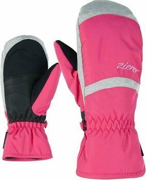 Smučarske rokavice Ziener Lejanos AS Pop Pink 4,5 Smučarske rokavice - 1