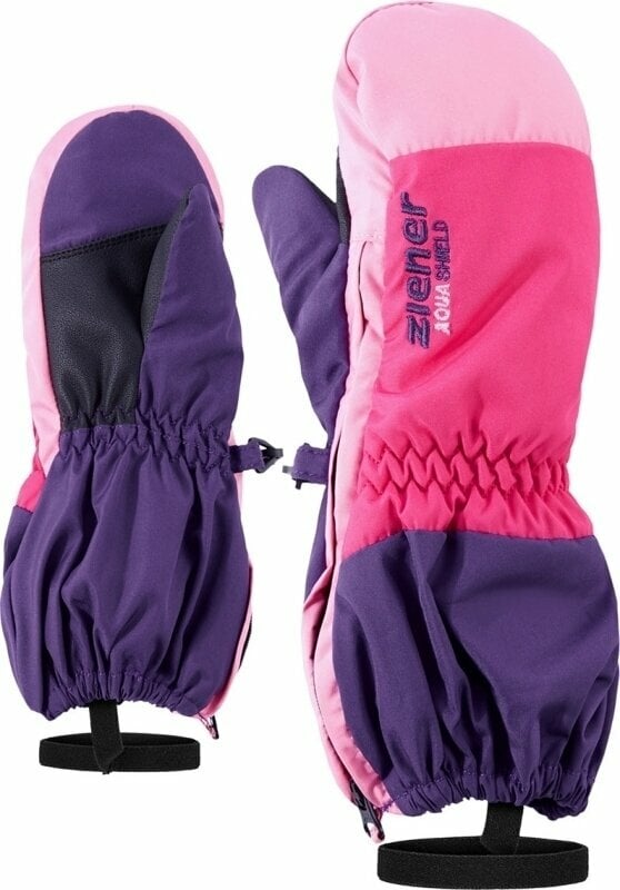 Ski Gloves Ziener Levi AS Minis Dark Purple 98 Ski Gloves