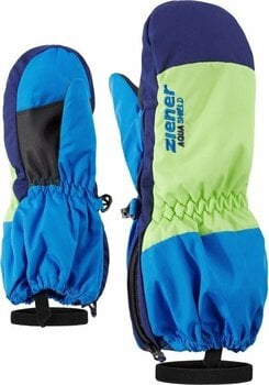 Ski Gloves Ziener Levi AS Minis Persian Blue 104 Ski Gloves - 1