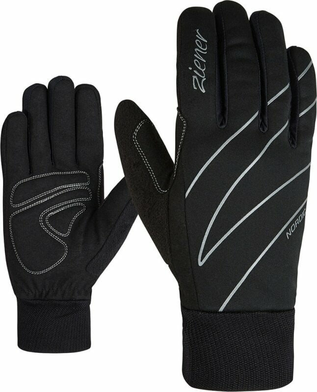 Smučarske rokavice Ziener Unica Lady Black 7 Smučarske rokavice
