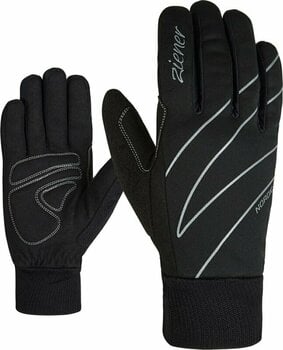 Ski Gloves Ziener Unica Lady Black 7 Ski Gloves - 1