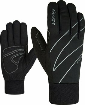 Smučarske rokavice Ziener Unica Lady Black 7,5 Smučarske rokavice - 1