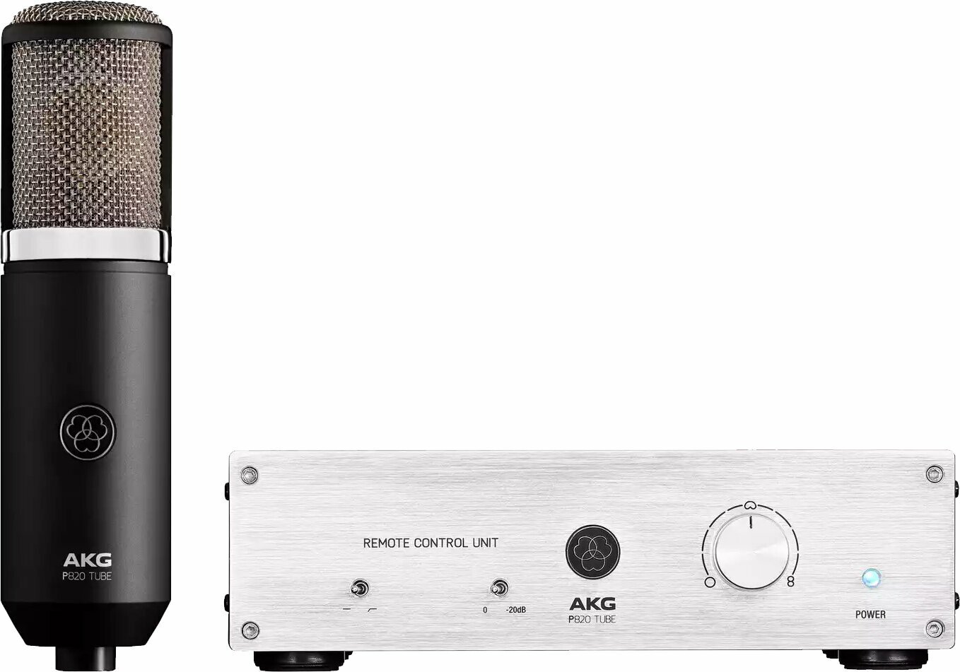 Condensatormicrofoon voor studio AKG P820 Tube Condensatormicrofoon voor studio