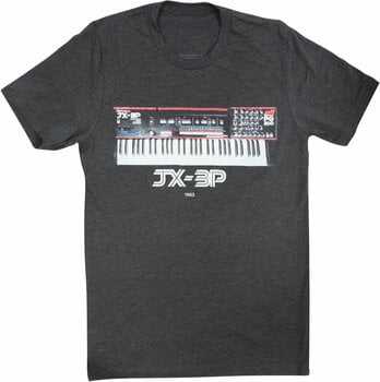 Camiseta de manga corta Roland Camiseta de manga corta JX-3P Unisex Grey 2XL - 1