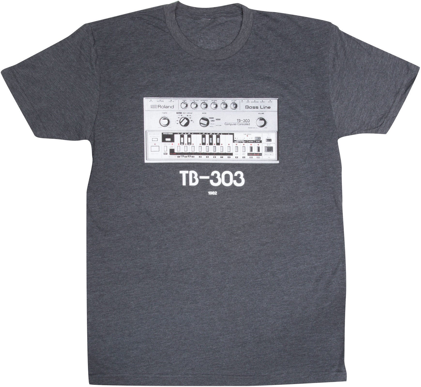 T-shirt Roland T-shirt TB-303 JH Charcoal S