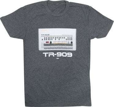 T-Shirt Roland T-Shirt TR-909 Unisex Charcoal S - 1