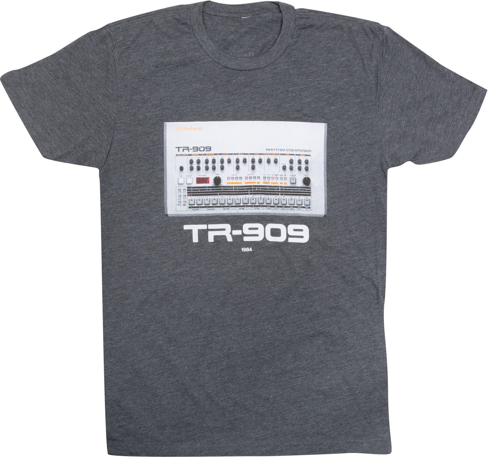 T-shirt Roland TR-909 Charcoal M T-shirt