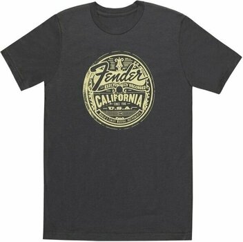 T-Shirt Fender Cali Medallion Men's Tee Gray M - 1