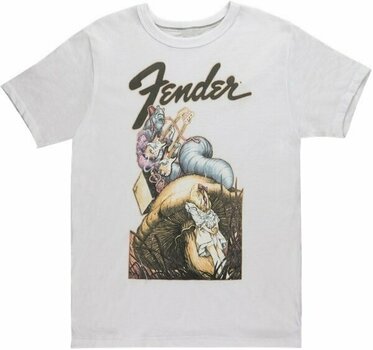 Camiseta de manga corta Fender Men's Crew White XL - 1