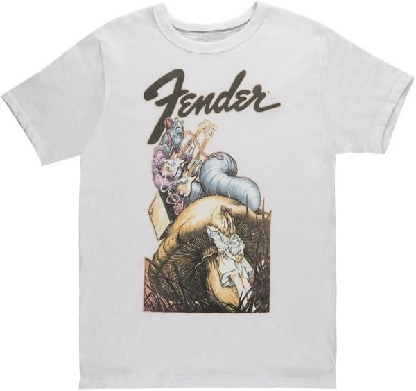 T-Shirt Fender Men's Crew White XXL