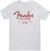 Tričko Fender Electric Instruments Men's T-Shirt White XXL