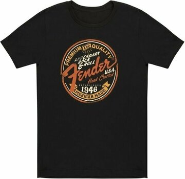 T-shirt Fender Legendary Rock N Roll Black S T-shirt - 1