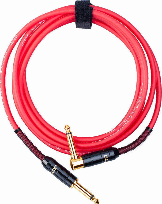 Cablu instrumente Joyo CM-19 Red