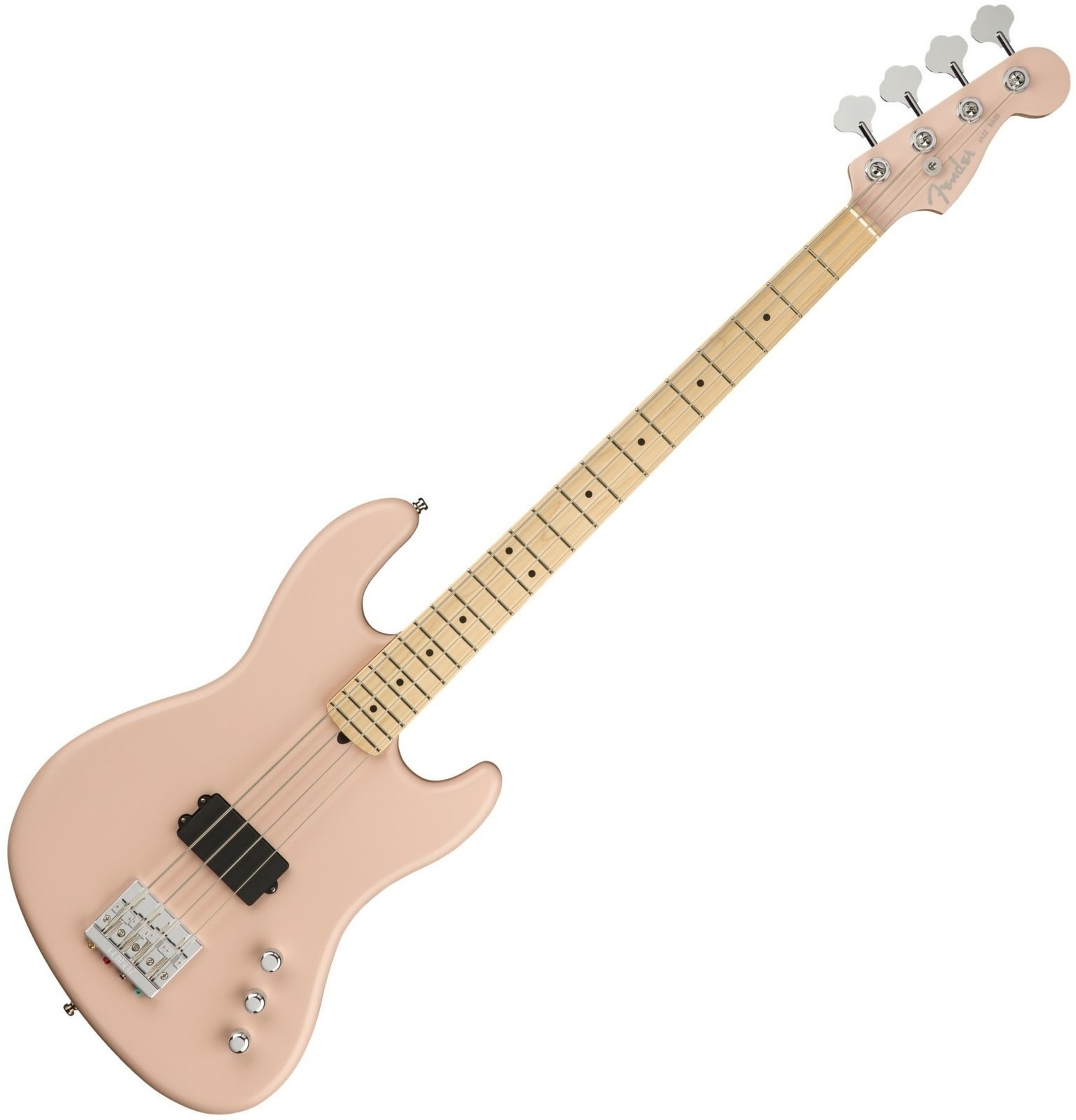 4-kielinen bassokitara Fender Flea Bass II MN Shell Pink