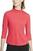 Camisa pólo Nike Dri-Fit UV Ace Mock Fusion Red XS