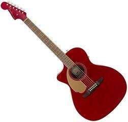 Fender Newporter California Player LH Candy Apple Red