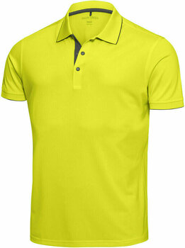 Camisa pólo Galvin Green Marty Ventil8 Mens Polo Shirt Lemonade/Beluga L - 1
