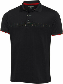 Chemise polo Galvin Green Milo Ventil8 Polo Golf Homme Black/Red/Snow L - 1