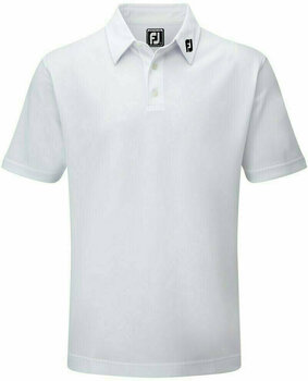 Polo košile Footjoy Stretch Pique Solid Bílá XL - 1