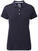 Chemise polo Footjoy Stretch Pique Solid Polo Golf Femme Navy M