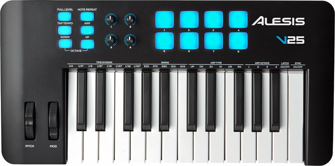 MIDI toetsenbord Alesis V25 MKII