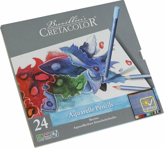 Watercolor Pencil Creta Color 24024 Set of Watercolour Pencils 24 pcs