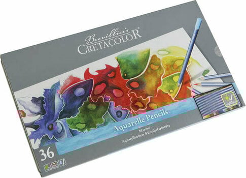 Watercolor Pencil Creta Color 24036 Set of Watercolour Pencils 36 pcs - 1