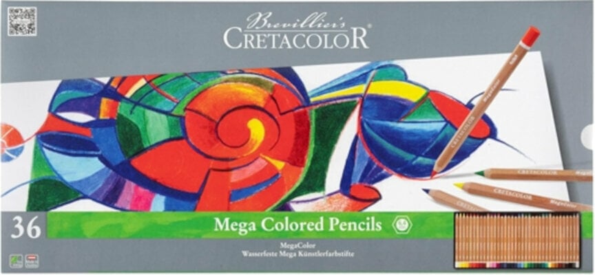 Crayon de couleur Creta Color Ensemble de crayons de couleur 36 pièces