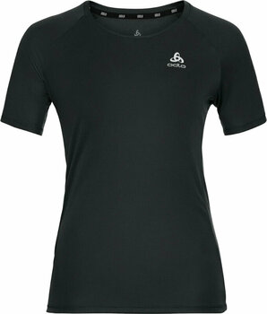 Camiseta de running de manga corta Odlo Essential Black XS Camiseta de running de manga corta - 1