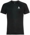 Odlo Essential Black S Løbe t-shirt med korte ærmer