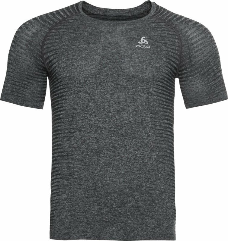 Běžecké tričko s krátkým rukávem
 Odlo Essential Seamless Grey Melange M Běžecké tričko s krátkým rukávem