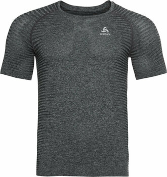 Running t-shirt with short sleeves
 Odlo Essential Seamless Grey Melange M Running t-shirt with short sleeves - 1
