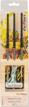Четка за рисуване Da Vinci Miniature Maestro Set Комплект кръгли четки 3 бр - 1