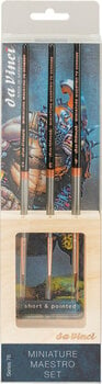 Pensula pictura Da Vinci Miniature Maestro Set Set pensule rotunde 3 buc - 1