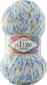Knitting Yarn Alize Verona 7702 - 1