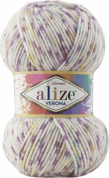 Knitting Yarn Alize Verona 7697 - 1