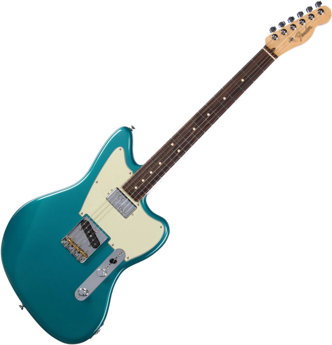 Guitare électrique Fender FSR Offset Telemaster RW Ocean Turquoise