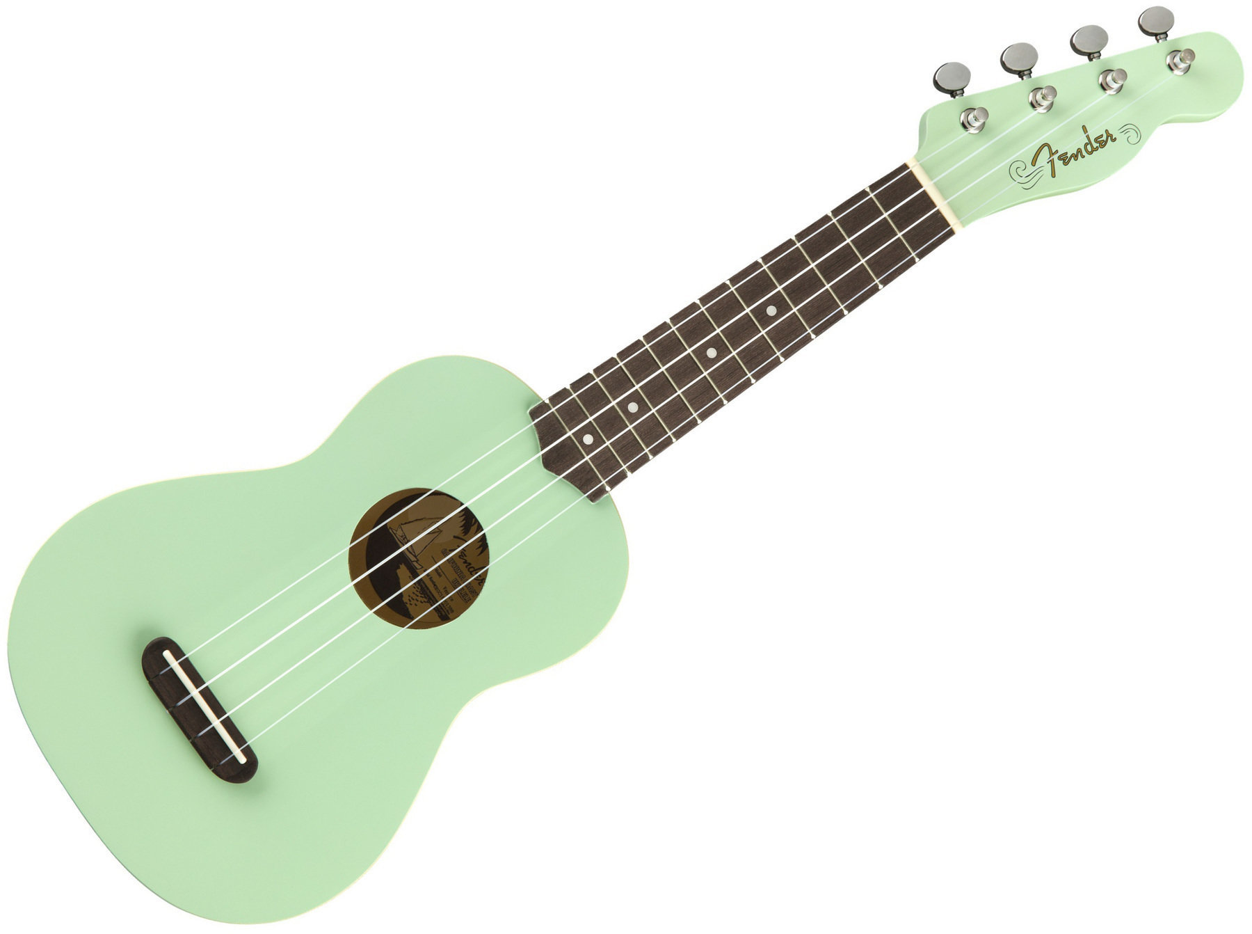 Szoprán ukulele Fender Venice Soprano Uke NRW Surf Green