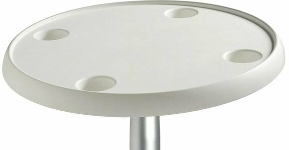 Stolik kokpitowy, fotel jachtowy Osculati White round table 610 mm - 1
