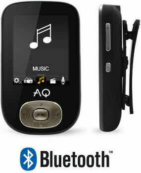 Portable Music Player AQ MP03BL Black - 1