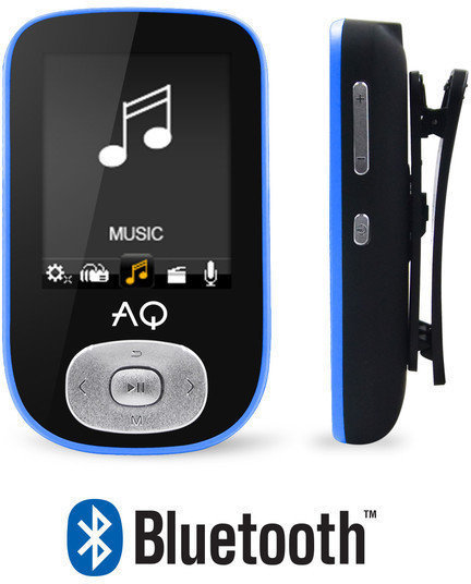 Kompakter Musik-Player AQ MP03BL Blau