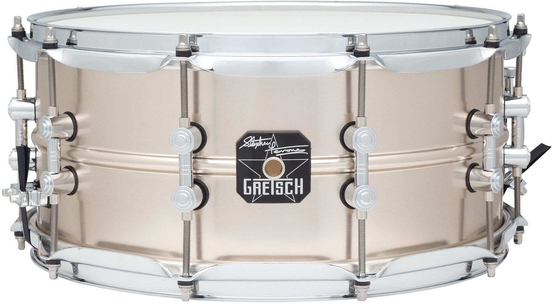 Signature snare bubon Gretsch Drums S1-6514A-SF Steve Ferrone 14" Gold Signature snare bubon