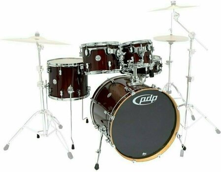 Rumpusetti PDP by DW Concept Maple 20 Transparent Cherry - 1