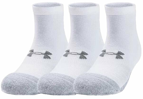 Socks Under Armour UA Heatgear Low Cut 3pk Socks White M